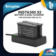 KingMa For Insta360 ONE X2 / X3 / X4 / X5 USB Dual Charger Battery Charging For Insta 360 One X2 Bat
