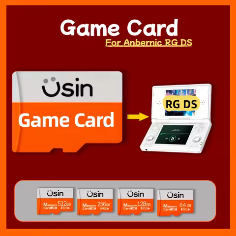 Game SD Card For Anbernic RG DS RGDS Retro Video Games Handheld Console Flip Android More 3ds nds Ro