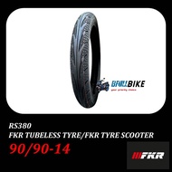 FKR TUBELESS TYRE TYRE FKR TUBELESS TYRE FKR SCOOTER RS380 RS 380 90/90-14 90 90 14 EGO-S EGO LC ICO
