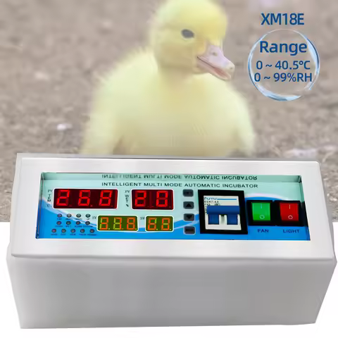 Egg Incubator Full Automatic XM-18E Egg Hatcher Temperature Humidity Controller Digital Multifunctio