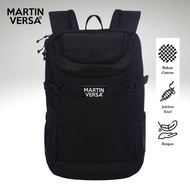 MARTIN VERSA Dominic L Men's Backpack 45 Cm College Work Backpack Nylon Fabric Dominic-Black
