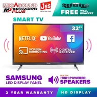 Mega Pro 32 Inch Smart Android LED TV [FREE Bracket] MegaPro32 Inch Ultra-slim Smart HD LED TV [3237