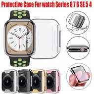 Protective Case Compatible for iWatch Series 8 7 6 SE 5 4 Screen Protector Case For iwatch 41mm 45mm 40mm 44mm Cover