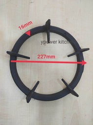 Cast iron stove bracket -5 claw