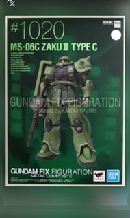 行版 BANDAI Gffmc GUNDAM FIX 1020 METAL COMPOSITE MS-06S TYPC 綠渣古 量產型 ZAKU II 最後一盒