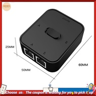 【W3SG】2 Port Gigabit Network Switch RJ45 Switch Network Splitter Cable Extender 2 Way External Netwo
