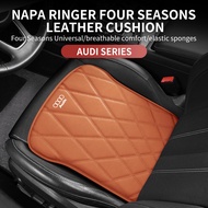 Napa Leather Car Seat Cushion for Audi A1 A3 A4 A5 A6 A7 A8 Q2 Q3 Q5 Q7 Q8 TT R8 RS e-tron Rhombus F