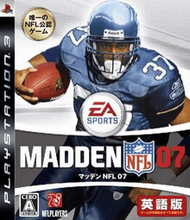 二手商品 PS3遊戲  勁爆美式足球07 Madden NFL 07  純日 英文版 【板橋魔力】