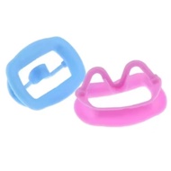 Dental Silicone Mouth Opener O Cheek Retractor Silicon Mouth Opener/