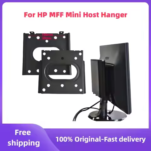 For HP mini PC ProDesk400 600 800G2 G3 G4 G5 G6 G7 G8 DM small host rack integrate back hanging wall