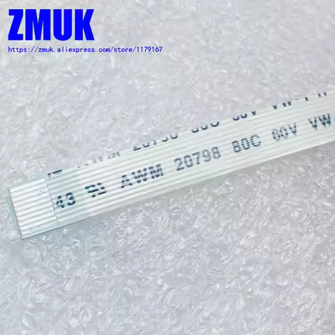 500MM Length FFC E230343 AWM 20798 80C 60V VW-1 Flexible Flat Cable