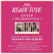 [Site Benefit] Twice Ready to be Album JYP shop Withmuu BDM Musicplant Soundwave