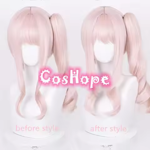 Akiyama Mizuki Light Pink Wig Anime Cosplay Heat Resistant Synthetic Wigsv;2,r'6;t.