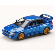 RARE RARE Hobby Japan HJ64 Subaru Impreza 22B STi Type UK Blue Diecast Car 1/64