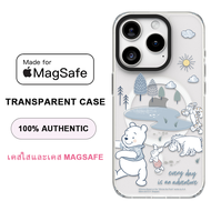 (MagSafe)เคสไอโฟน Disney แท้ 100% สำหรับไอโฟนiPhone16 16promax เคส Magsafe 16pro เคสใส 16plus 15pro
