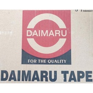 Lakban Bening Daimaru Tape Transparan Ukuran 24mm 1Pack Isi 6