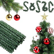 codree 150 Pcs Christmas Artificial Pine Wire Hangers, 4 Inch Flexible Pine Needles Decorative Twist