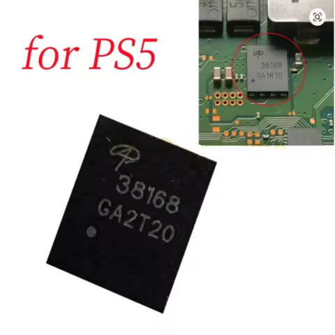 1-50PCS Replacement For Playstation 5 PS5 Console 38168 N-Channel Mosfet IC Chip Motherboard Fix Par