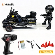 3WD RC Drift Motorcycle Car Toy 2.4G Remote Control 3 wheel Drive Motor Model Electric Emulation Mot