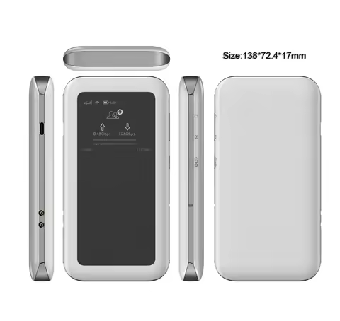 Unlocked 5G Modem Sim Router Pocket WiFi Hotspot AX1800 Dual Band VPN Firewall Type C USB 3.0 Router