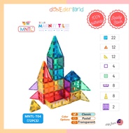 [dOdL] MNTL Magnetic Tiles 72pcs CLASSIC COLOUR Magnetic Tile 3D Magnetic Block Building Blocks