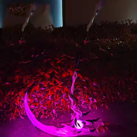 Length 180cm Castorice Luminous Scythe Cosplay Weapon Props Game Honkai Star Rail Halloween Comic Ex