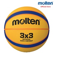 [Free Nylon Bag] Basketball Size 6 (3 on 3) - Molten B33T2000 Rubber