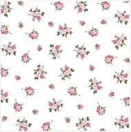 Sandwich Napkins, Rose, White, CP-55