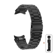 สายเหล็กสแตนเลสสำหรับ Samsung Galaxy Watch 6 Classic นาฬิกา47มม. 43มม. สาย4 46มม. 42มม. สำหรับ Galax