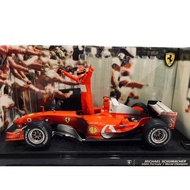 F1 Diecast F2004 M.Schumacher World Champion F1 2004 Hotwheels 1/18 REG