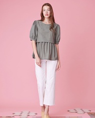 Nitan (นิทาน) เสื้อให้นม Photinia Maternity and Nursing Top
