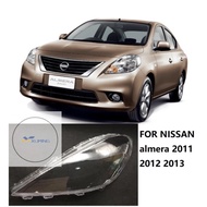 IMPORT Xuming Lensa Lampu Depan Mobil Untuk Nissan Almera 2011 2012 20