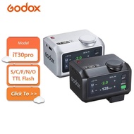 GODOX iT30Pro TTL Flash Wireless HSS 1/8000 Second 2.4G Wireless with Touchscreen for Sony Fujifilm 