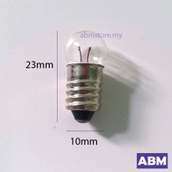 Bulb MES 1.5V / 2.5V / 3.8V / 6V 3W Small Mini Light Bulb E10 (10pcs/25pcs/50pcs)