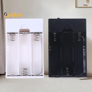 A&W 1Pcs Built In USB Battery Holder With And Cover 3AA 4.5V Battery Box AA Battery Case DIY Accesso
