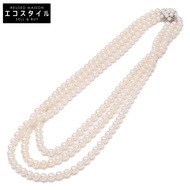 Mikimoto K14WG 7.0mm-7.5mm 三顆珍珠戒指 [二手]