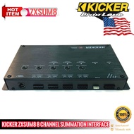 ส่งไว ตัวปรับเสียง KICKER รุ่นZXSUM8 อินเตอร์เฟสปรับยกระดับเสียงวิทยุติดรถ และวิทยุติดรถยนต์