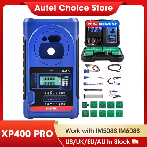 Autel XP400 Pro Key Programmer Work with IM508/ IM608/ IM608 Pro Key and Chips Programming Tool Upgr