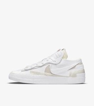 sacai x Nike Blazer Low 白