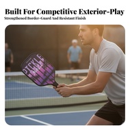Fiberglass Pickleball Paddle Beginner-Friendly Pickleball Paddle Sporting Goods Lightweight Sports E