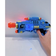 Gun Toy Pistol Mainan Bunyi Lampu Toy Machine Gun Light Sound Effects Vibrate Getar Senapang Mainan 