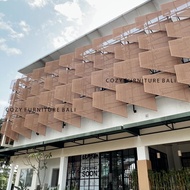 Synthetic RATTAN Panels - RATTAN FACADE SYNTHETIC OUTDOOR - CUSTOM