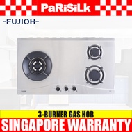 Fujioh FH-GS 5030 SVSS 3 Burner Gas Hob (Stainless Steel)