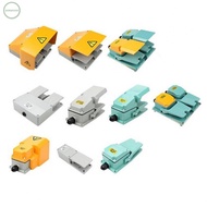 Foot Switch Self-resetting Silver Contacts Tool 1NO 1NC 2NO 2NC Antislip