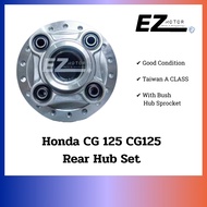 Honda CG 125 CG125 Rear Hub Set With Bush Hub Sprocket