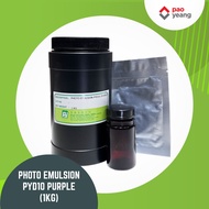Photo Emulsion For Silkscreen Two Pot Diazo Sensitiser Type Purple - PYD10 (1KG)