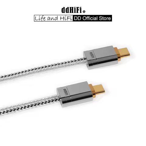 DD ddHiFi All-New TC09S TypeC to TypeC OTG Data Cable with Double Shielded Structure and Noticeable 