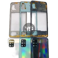 BACKDOOR BACK COVER + BEZEL BODY + CAMERA LENS SAMSUNG A71 Samsung A71 Case
