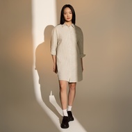 AURI Striped Shirt Dress | XS - XL | AB51167-WT | AB51168-WT