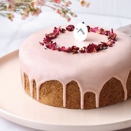 【La Fruta 朗芙】草莓玫瑰伯爵磅蛋糕 / 6吋